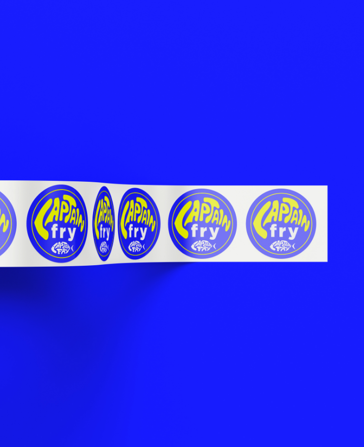 Stickers Captain Fry