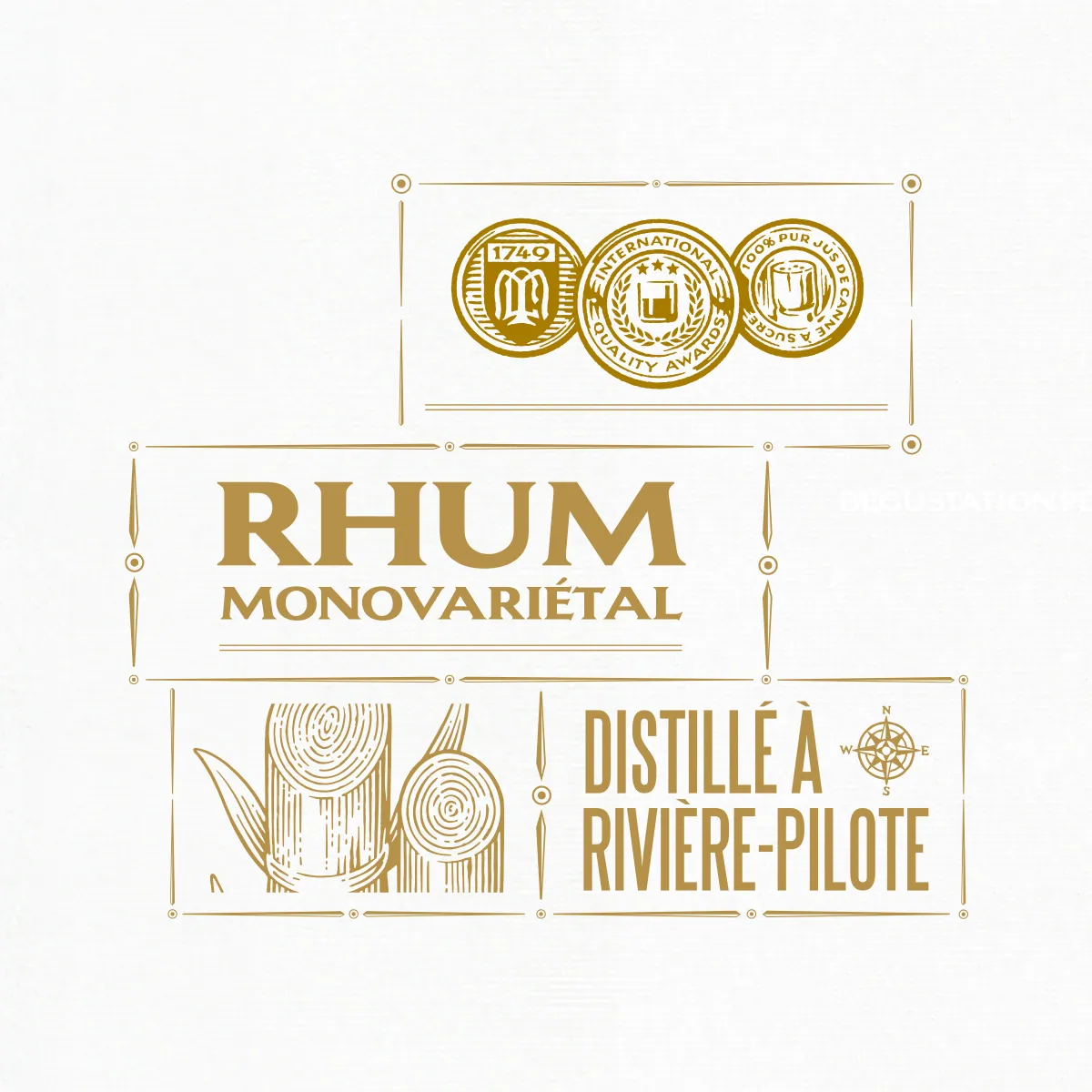 Rhum monovariétal