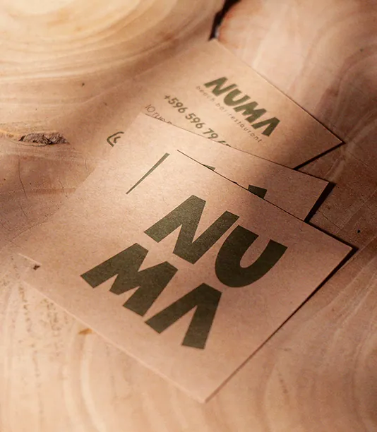 Cartes de visite Numa