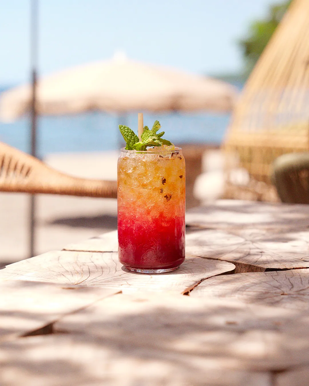 Cocktail sur la plage
